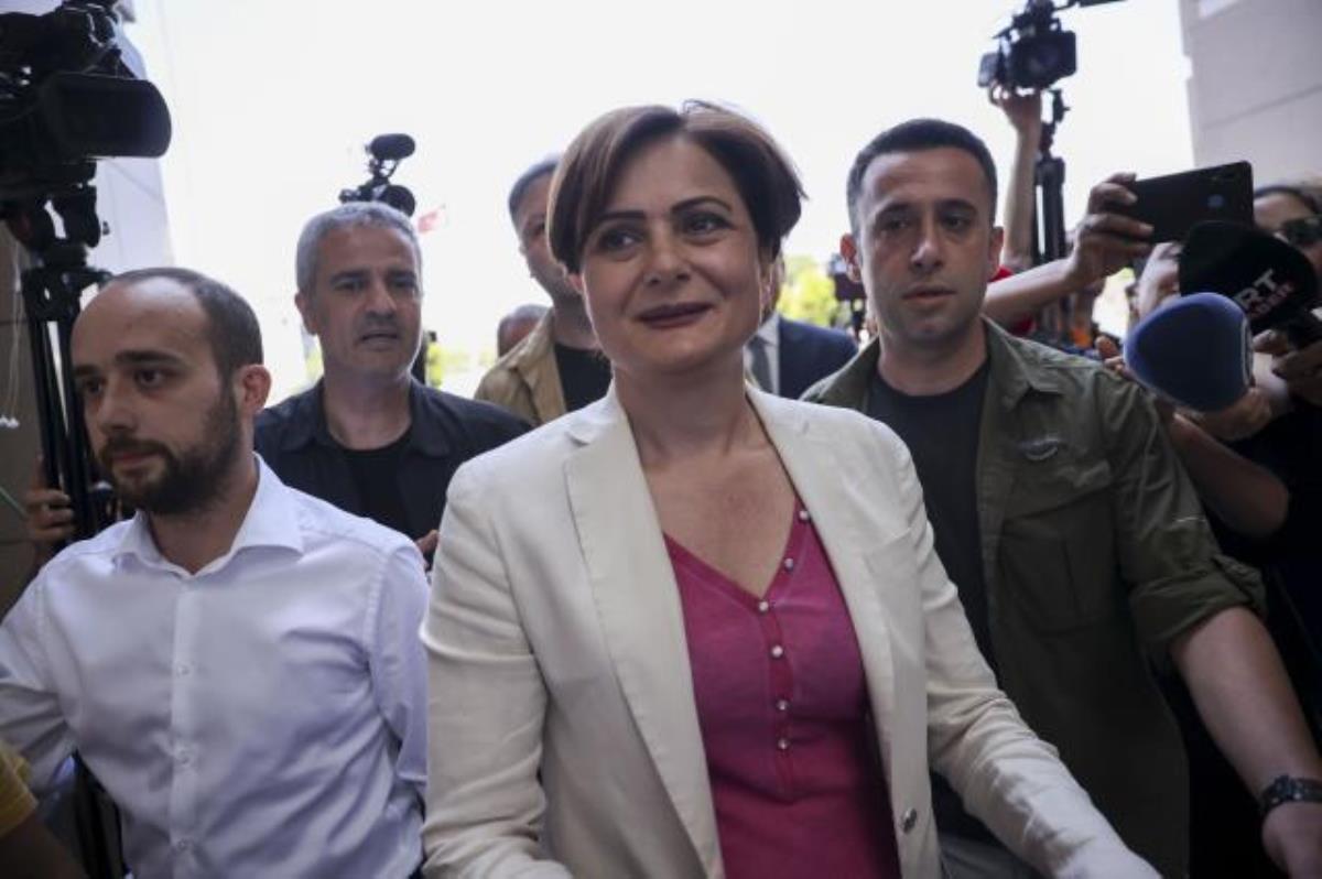 Canan Kaftancıoğlu tahliye edildi